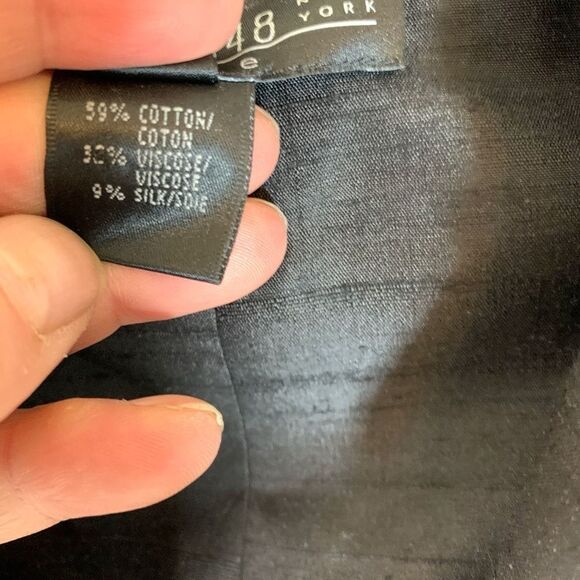 LaFayette 148 Striped Cropped Jacket Size 2 - Picture 4 of 5